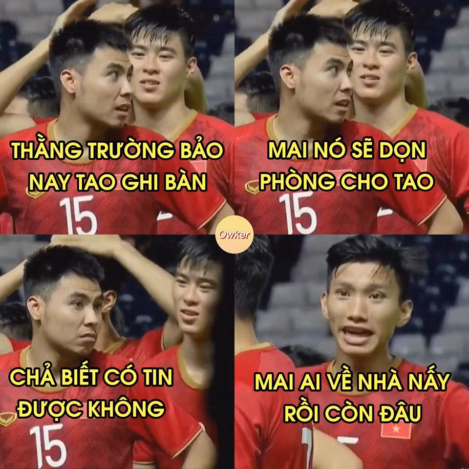 Kèo dọn phòng của các cầu thủ ĐTQG Việt Nam dường như phá sản.