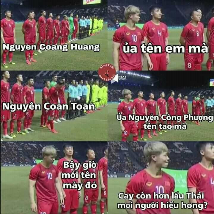 Sự cố bất ngờ trong màn chào nhà vua Thái Lan giữa Công Phượng và Trọng Hoàng. "Phượng hiểu hông?"