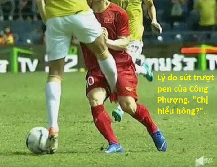 Theo giải thích của dân mạng lý do Công Phượng sút trượt 11m là đây.