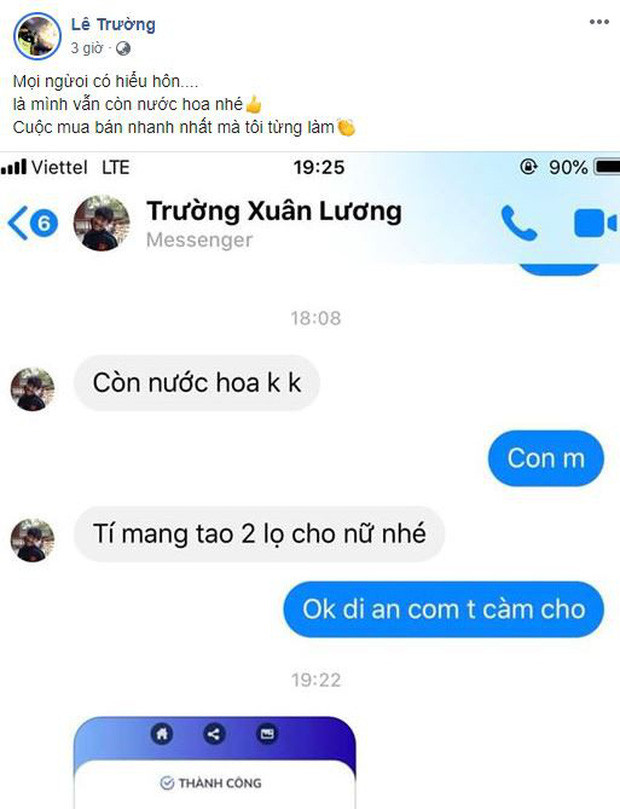 Mua nuoc hoa nu chop nhoang, Xuan Truong bi fan “ca khia” tang ai?