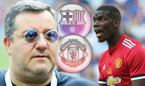 Chuyển nhượng cầu thủ từ Manchester Evening News, MU đã từ chối thẳng thừng lời đề nghị 44 triệu bảng kèm theo Yerry Mina và Andre Gomes mà Barca gửi đến hỏi mua Paul Pogba.