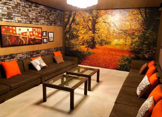 Phòng hát karaoke.