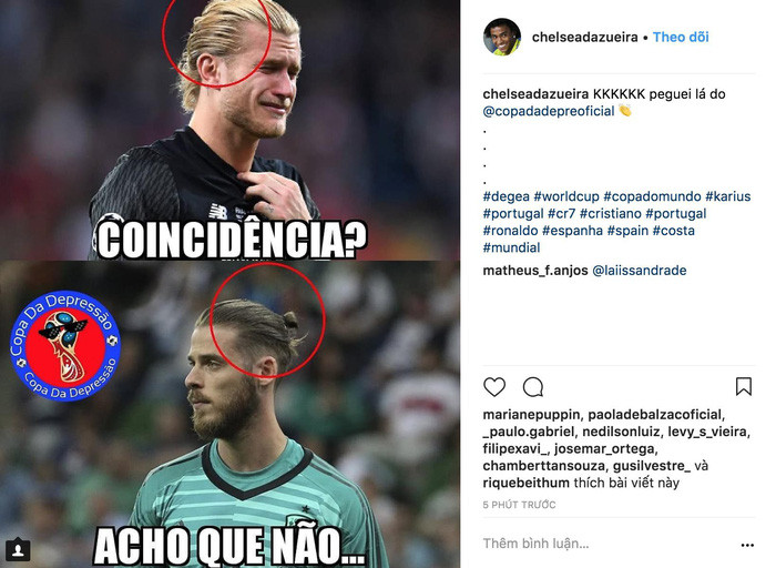 Nhiều người đặt nghi vấn rằng phải chăng chính cái "Củ tỏi" trên tóc của De Gea và Karius làm ảnh hưởng đến phong độ của hai thủ môn này. Đặc biệt là De Gea bởi từ trước tới nay, thủ thành này rất ít khi mắc lỗi cơ bản.