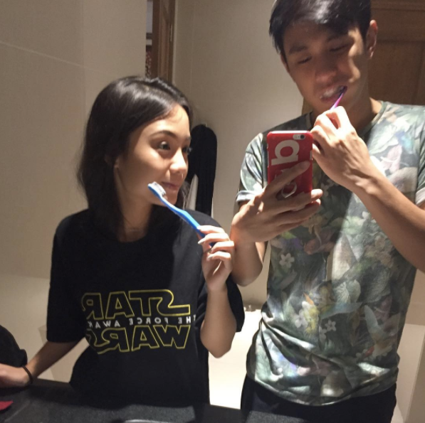 Hình ảnh Trúc Anh đăng tải trên trang cá nhân khiến dân tình không thể rời mắt.