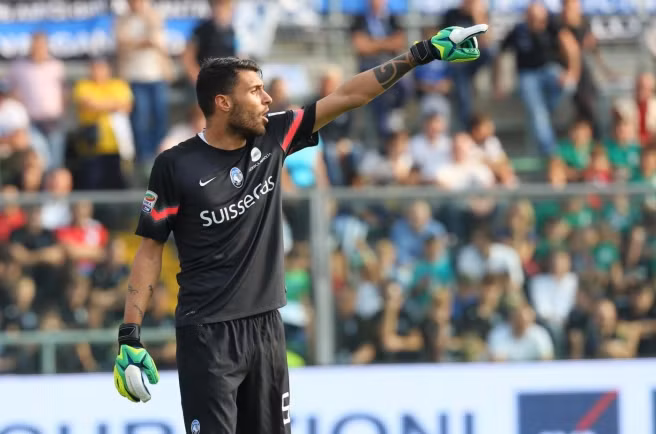Marco Sportiello là thủ thánh đang có phong độ hết sức ấn tượng trong màu áo của CLB Atalanta. 