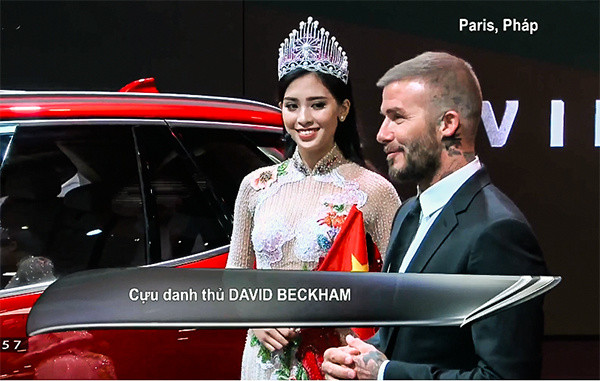 Trên trang cá nhân của mình, David Beckham đã đăng tải dòng trạng thái đầu tiên sau khi trở về từ sự kiện tầm cỡ lên Facebook, thu hút sự chú ý lớn từ người hâm mộ quốc tế và đặc biệt là fan Việt Nam.