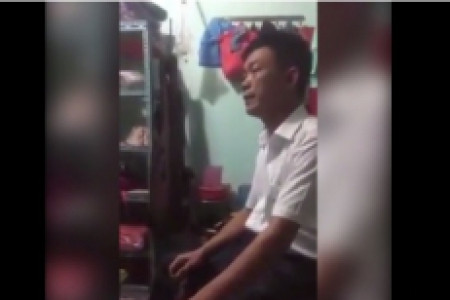 Ngay sau đó, dân mạng cũng nhận ra người bố trong clip không ai xa lạ đó chính là ông bố U50 từng cover "Buồn của bố" sốt mạng cách đây chưa lâu.