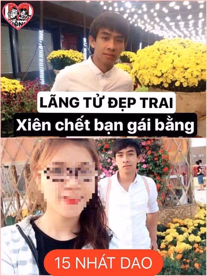 Chỉ vì trong lúc nổi nóng định đánh vào đầu bạn trai, cô gái xinh đẹp đã mãi mãi ra đi với 15 nhát dao của vào ngực và bụng. Mà kẻ thủ ác không ai khác chính là người đầu ấp tay kề với cô 4 năm ròng.