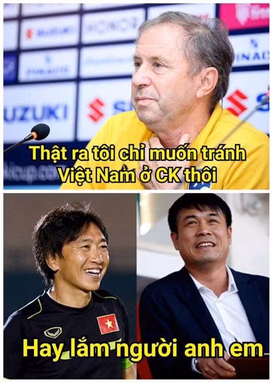 Tất cả mọi lý do được Thái Lan đưa ra đó là chỉ muốn tránh Việt Nam ở trận chung kết AFF Cup.