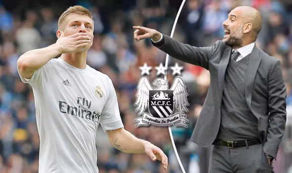 Vì Pep, Man City khát khao có Kroos: Theo tờ Don Balon, HLV Pep Guardiola (Man City) đã liên hệ với người đại diện của Toni Kroos để thuyết phục anh gia nhập đội chủ sân Etihad. Theo cựu HLV của Barca, sự có mặt của tiền vệ người Đức sẽ giúp cho “The Citizens” tăng cường chất thép và cả sự sáng tạo tuyến giữa của họ mùa tới. Ảnh: Don Balon