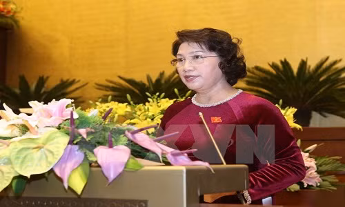 Tien hanh mien nhiem Pho Chu tich va Uy vien Hoi dong bau cu