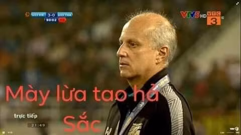 Nhưng điều này đã khiến HLV đương nhiệm của U23 Thái Lan nhận pha thua đau đớn.