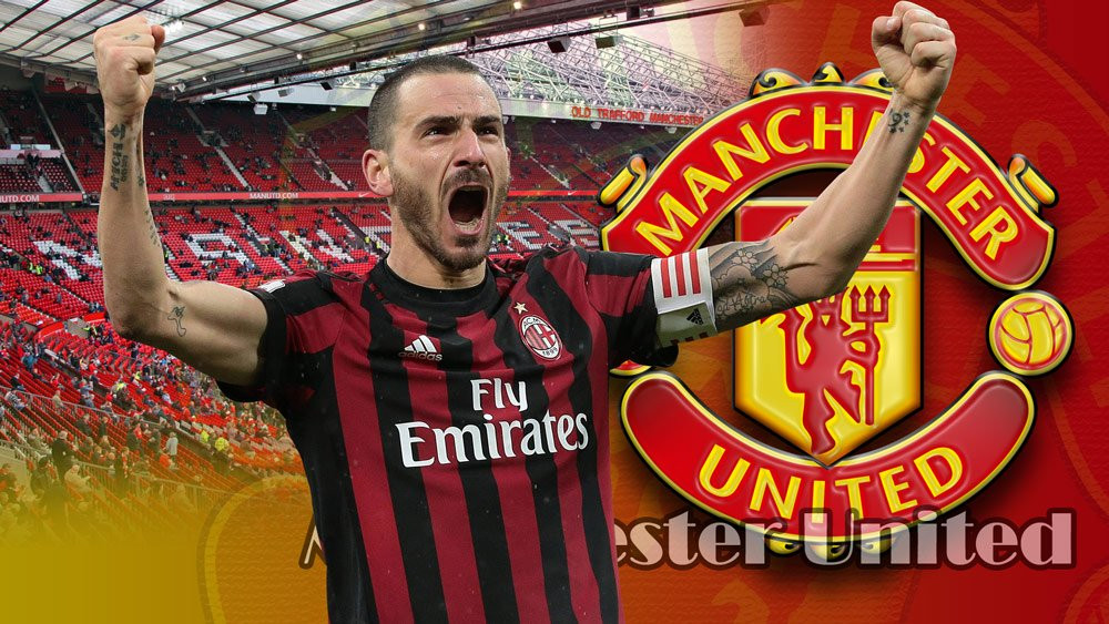  Chuyển nhượng cầu thủ từ Sky Italia đưa tin, MU đã trở lại lôi kéo trung vệ Leonardo Bonucci, người hiện không thoải mái ở Milan.