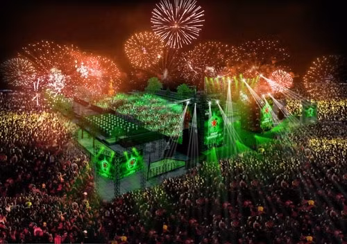 Dịp cuối năm, các bạn trẻ Hà thành cũng như cả nước lại háo hức với những sự kiện lễ hội đón năm mới tại các địa điểm trung tâm và Heineken Countdown Party 2018 với chủ đề "du hành tới tương lai là một sự kiện như vậy.