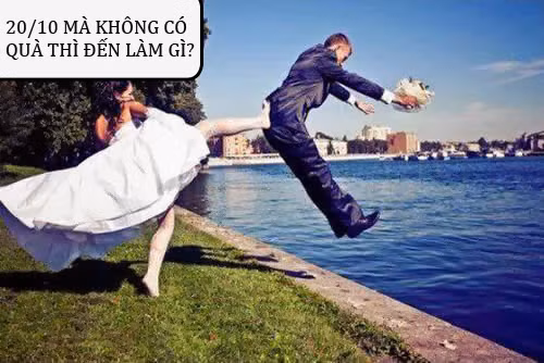 Trong tưởng tượng của các chàng: Hậu quả của việc 20/10 đi chơi với bạn gái mà lỡ không có quà.