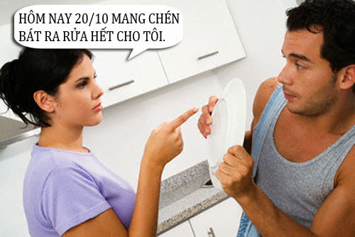 Ngày mà "anh em thay chị em làm việc nhà".