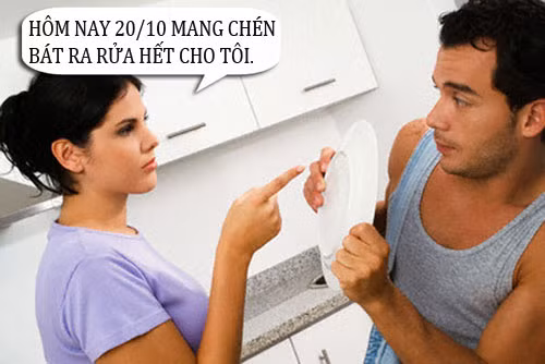 Ngày mà "anh em thay chị em làm việc nhà".