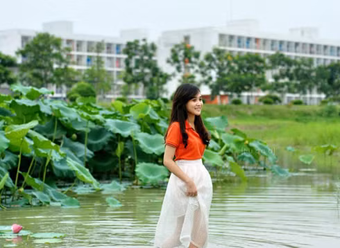 Hương thơm dịu mát và tinh khiết của sen lan tỏa khắp không gian khiến con người cảm thấy thư thái hơn bao giờ hết.