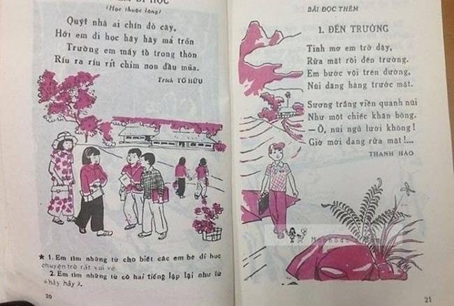 Chưa dừng lại ở đó, vụ SGK Tiếng Việt cải cách trên cũng là điều kiện để cho nhiều thế hệ học sinh Việt Nam lục lõi lại những trang sách cũ thời còn học lớp vỡ lòng để hoài niệm.