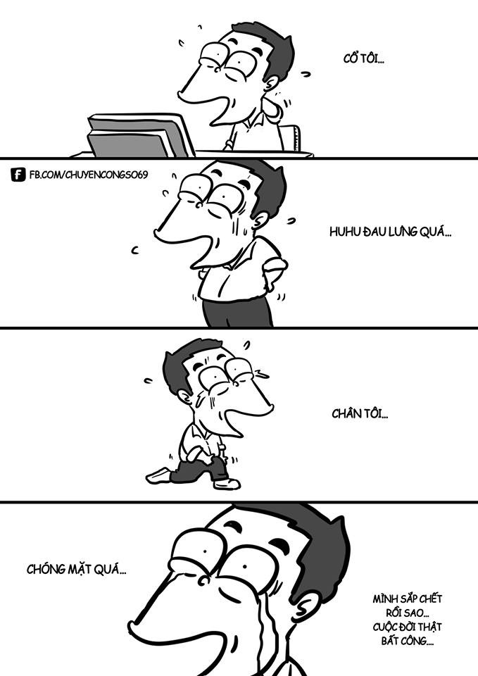 Câu than thường xuyên được các nhân viên văn phòng nói với nhau.