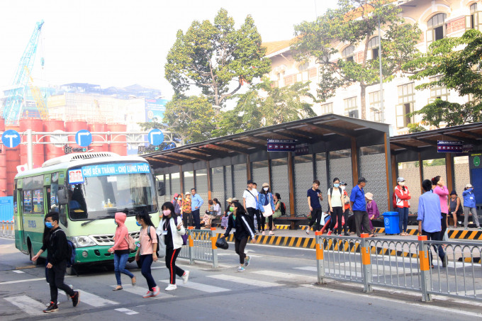 TP.HCM triển khai miễn phí vé xe buýt phục vụ nhu cầu đi lại của người dân trong dịp lễ.