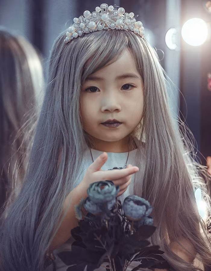 Cùng ngắm nhìn bộ ảnh Công chúa ma của cô nàng tóc xù San San. Ảnh sử dụng trong bài: Ngo Xuan Manh.