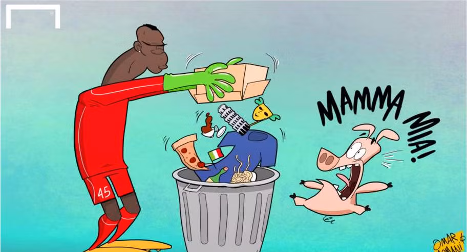 Không được gọi vào ĐT Italy, Balotelli đã quá tức giận mà vứt hết kỷ niệm về quê hương.