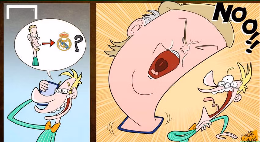 Báo chí Tây Ban Nha đang kêu gọi David De Gea trở về quê hương thi đấu cho Real Madrid, tuy nhiên HLV Luis Van Gaal hoàn toàn không vui về điều đó.