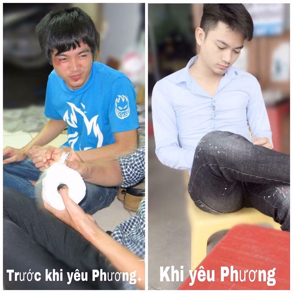 Thời gian trước đây, các chị em thi nhau lên mạng khoe ảnh "dùng chồng như phá" khiến cư dân mạng được một phen cười lăn lộn. Thế nhưng, mới đây, hội chị em khoe "chiến tích" chăm bạn trai từ nông dân thành công tử khiến nhiều anh em lại nóng lòng muốn lấy vợ.