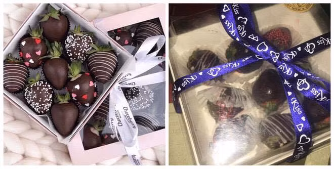 Cũng “khá giống” như hình quảng cáo nhưng cách trang trí thì lại quá "quê".