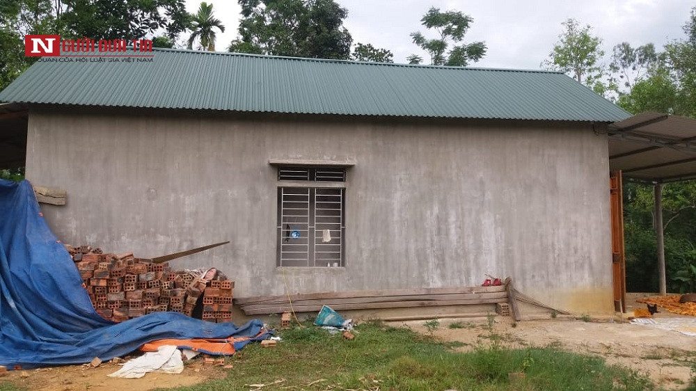 Ngôi nhà của chị L.T.N., nơi xảy ra sự việc bị kẻ xấu đột nhập định giở trò đồi bại.