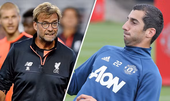 Henrik Mkhitaryan đội ơn Klopp. Tiền vệ người Armenia của M.U thổ lộ trong cuộc trả lời phỏng vấn hôm nay rằng, anh rất biết ơn và mắc nợ HLV Liverpool, Klopp vì nhờ nhà cầm quân người Đức mà anh đã trở thành cầu thủ giỏi hơn. Henrik Mkhitaryan và Klopp từng làm việc với nhau ở Dortmund, sẽ chạm trán nhau trong trận Liverpool tiếp đón M.U. Ảnh: Manchester Evening News