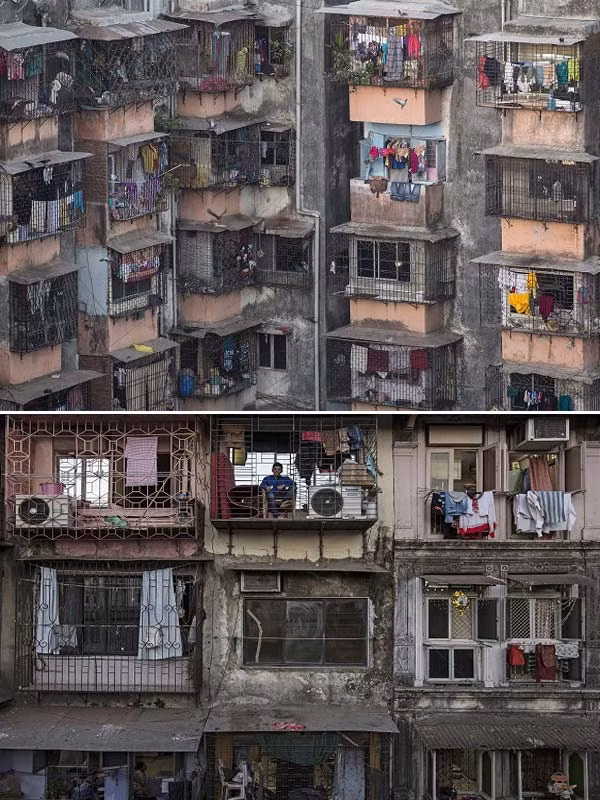 Khu Dharavi thuộc thành phố Mumbai, Ấn Độ là một trong những khu ổ chuột lớn nhất thế giới có hơn 1 triệu người sinh sống, với giá thuê chỉ hơn 10.000 đồng/1m2.