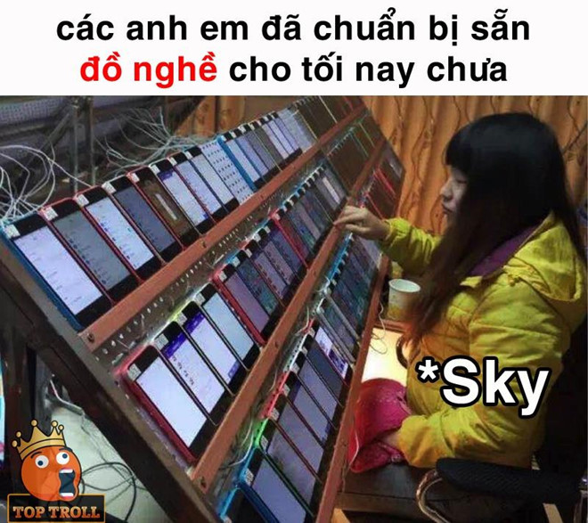 Một Sky's chính hiệu.