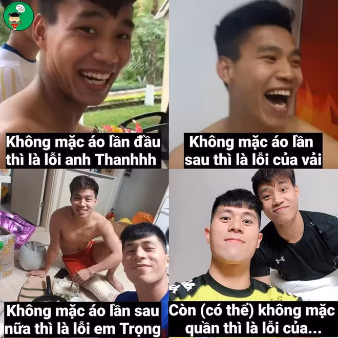 Mới đây trên một diễn đàn quy tụ nhiều fan của các cầu thủ Việt Nam, các dân mạng đã đăng tải những bức ảnh chế theo câu thoại đang là hot trend của ca sĩ Hương Giang Idol trong MV mới nhất của mình. Những ngôi sao như Văn Thanh, Bùi Tiến Dũng hay Xuân Trường lập tức trở thành tâm điểm để chế ảnh.