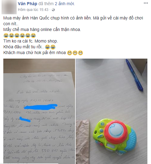 Nhanh tay bấm gọi lại số điện thoại ghi trên gói hàng thì không liên lạc được, liên hệ lại trên facebook với shop bán hàng thì shop cũng đã khóa tài khoản từ lúc nào. Biết mình đã bị lừa, đồng loạt các chị em đăng đàn tố cáo shop lừa đảo trên mạng xã hội. Ngay lập tức, sự vụ "chấn động" này đã gây bão mạng suốt ngày hôm nay, và nhận được rất nhiều sự quan tâm của toàn cư dân mạng.