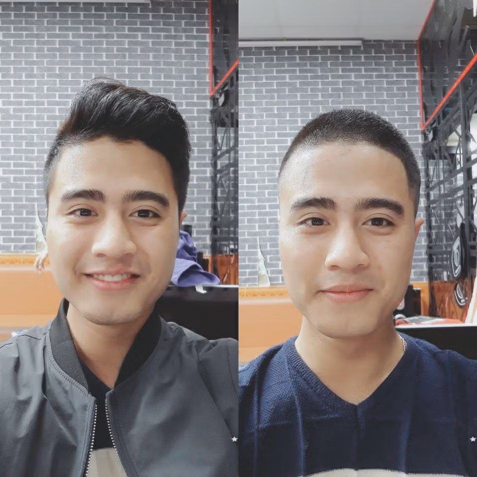 Mới đây, một thành viên đã đăng lên mạng xã hội bức ảnh khoe bộ tóc ngắn mới được cắt tỉa gọn gàng kèm theo lời chia sẻ ''Chào các cậu, mình sắp lên đường nhập ngũ đây, các bạn chúc gì mình đi''.