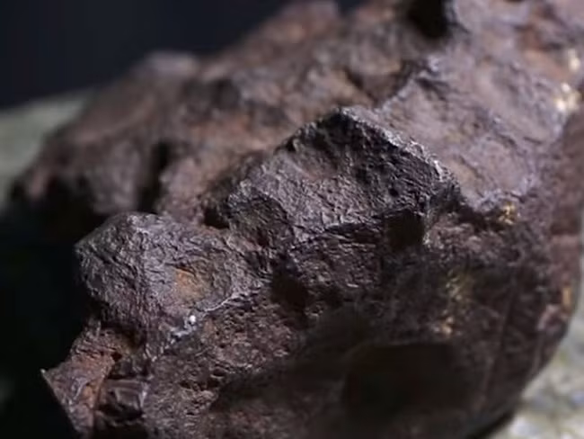 Tháng 10/2018, một người đàn ông ở Michigan, Mỹ đưa viên đá nặng gần 10kg đến nhờ giáo sư Mona Sirbescu (Đại học Central Michigan) kiểm định và nhận điều bất ngờ.