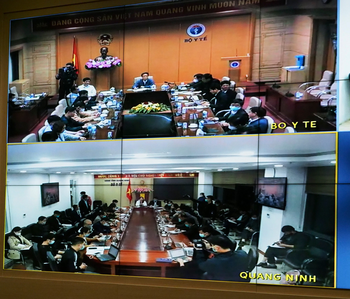 2 ca nhiem COVID-19 moi, Pho Thu tuong Vu Duc Dam hop khan-Hinh-2