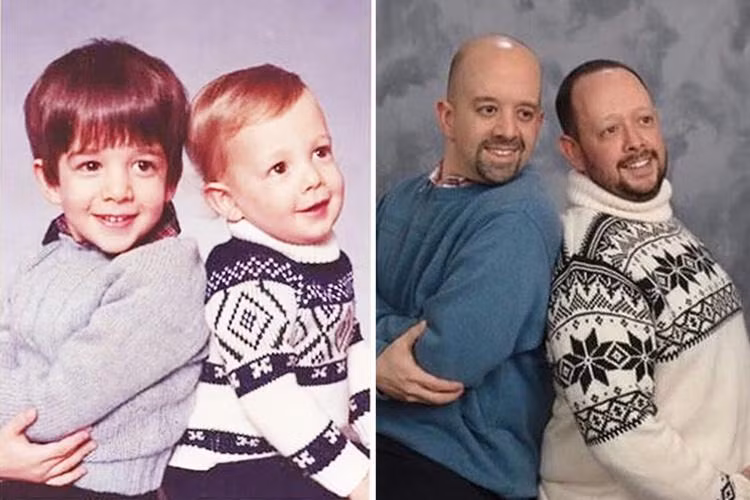 Chẳng có lý do gì để những người trưởng thành không được mặc như thế này. Bộ quần áo giống đến từng chi tiết.