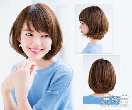 2. Tóc bob: Nhiều người quan niệm các cô nàng sở hữu khuôn mặt bầu bĩnh, gò má cao nên tuyệt đối tránh tóc bob ngắn, bởi tóc ngắn sẽ khiến cho nhược điểm thiếu góc cạnh bị lộ rõ. Nhưng tóc bob cúp đuôi ôm sát sẽ giúp bạn ăn gian được độ rộng vốn có của khuôn mặt. Ảnh: nguyenthang.com.vn.