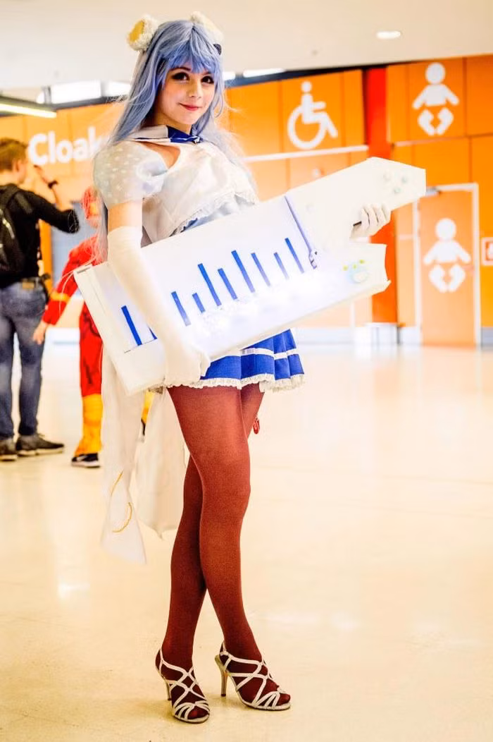 Những người tham gia đến đây để hóa trang theo hình ảnh những nhân vật nổi tiếng từ những bộ phim, những bộ truyện tranh và trò chơi điện tử.