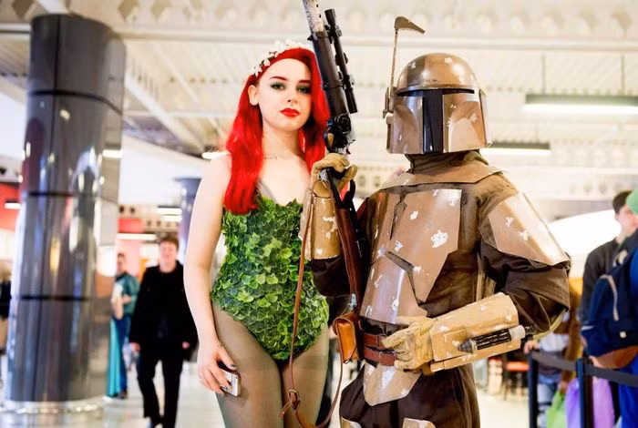 Batman và Starwar cùng tụ hợp lại trong lễ hội này.