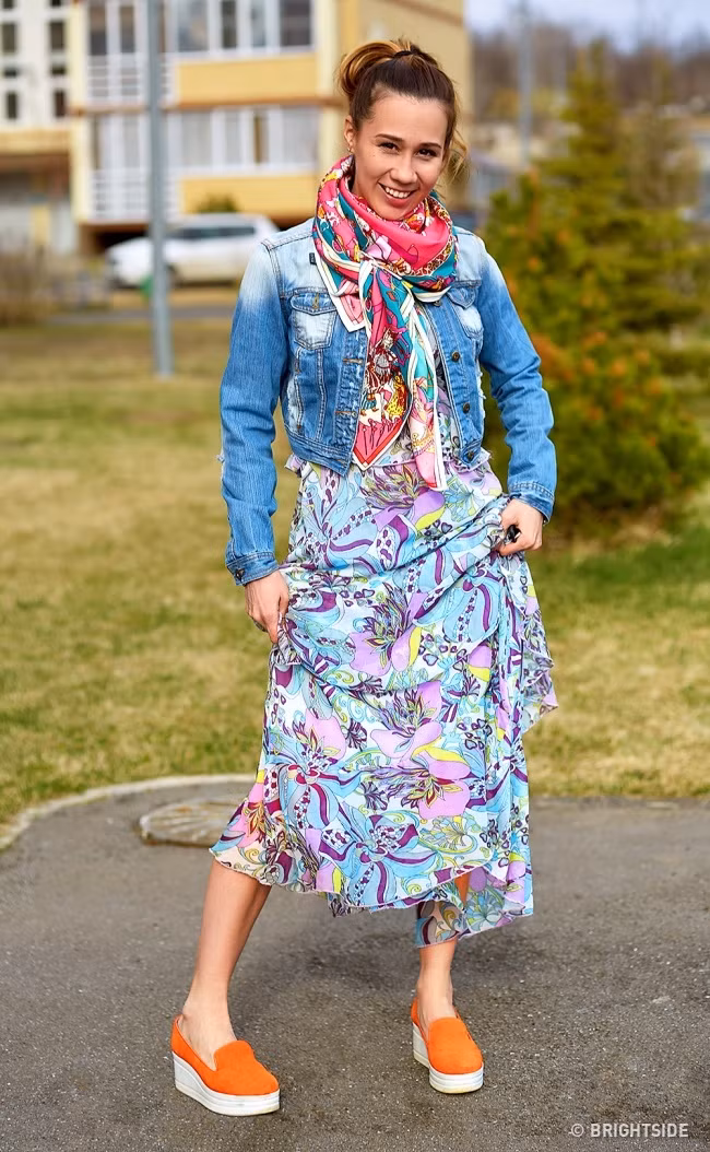 Thứ 2. Đầu tuần là một ngày đặc biệt, Catlyn đã có cuộc hẹn quan trọng với đối tác kinh doanh và thật sự cô chẳng hề tự tin với thẩm mỹ của chồng. Đúng như dự đoán, Colin đã chọn cho vợ một bộ đồ màu sắc sặc sỡ tươi vui nhưng chẳng hề hợp với cuộc họp. Tuy nhiên, cô vẫn mặc nó và nhận được những lời khen ngợi từ đồng nghiệp. Họ nói rằng, cô trông rất xinh đẹp và trẻ trung.