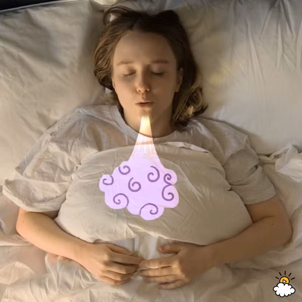 Dựa theo bài tập thở này, bạn có thể làm cho bản thân thư giãn bằng cách cố tình làm chậm hơi thở của mình, làm chậm nhịp tim để oxy lên não với tốc độ thoải mái hơn.