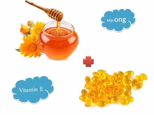 9. Mật ong và VTM E: Trộn đều mật ong và một viên VTM E với nhau. Trước khi tắm, lấy hỗn hợp vừa thực hiện cho lên vùng nhũ hoa và massage nhẹ nhàng theo chiều kim đồng hồ. Khoảng 5 phút, tắm sạch với nước ấm. Ảnh: phauthuatnangnguc.com.vn.