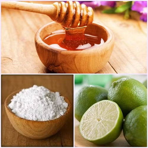 11. Cám gạo, mật ong, chanh: Trộn đều 1 thìa cám gạo, 1 quả chanh và 1 thìa mật ong với nhau. Sau đó đắp hỗn hợp này lên đầu nhũ hoa. Để chúng lưu lại trên da 30 phút, sau đó rửa sạch lại bằng nước ấm. Ảnh: phunutre.org.