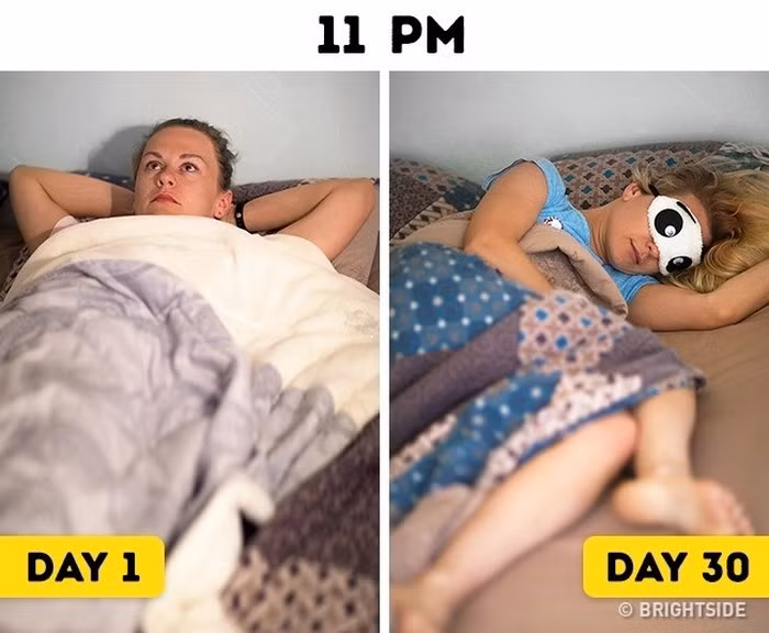 Tuần 3: Trước đây, dù không uống cà phê tôi cũng cảm thấy không buồn ngủ vào ban đêm. Nhưng bây giờ, tôi đã cảm thấy ngủ dễ hơn. Nhất là không bị thức giấc nửa đêm nữa.