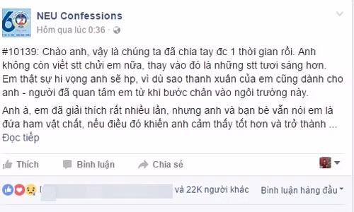 Chia tay vi ban trai 30 tuoi khong mua noi chiec xe may