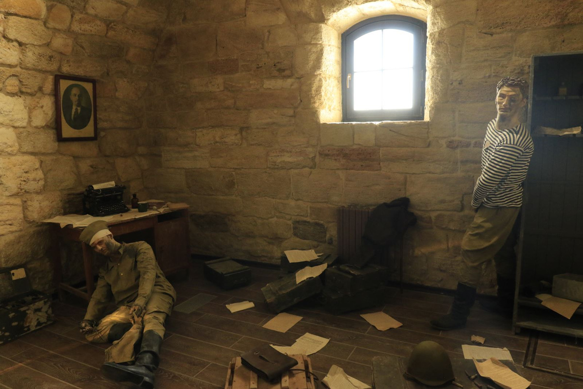 Tái hiện trận đấu bi tráng của các chiến sĩ Hồng Quân Liên Xô bảo vệ pháo đài trong chiến tranh thế giới II.